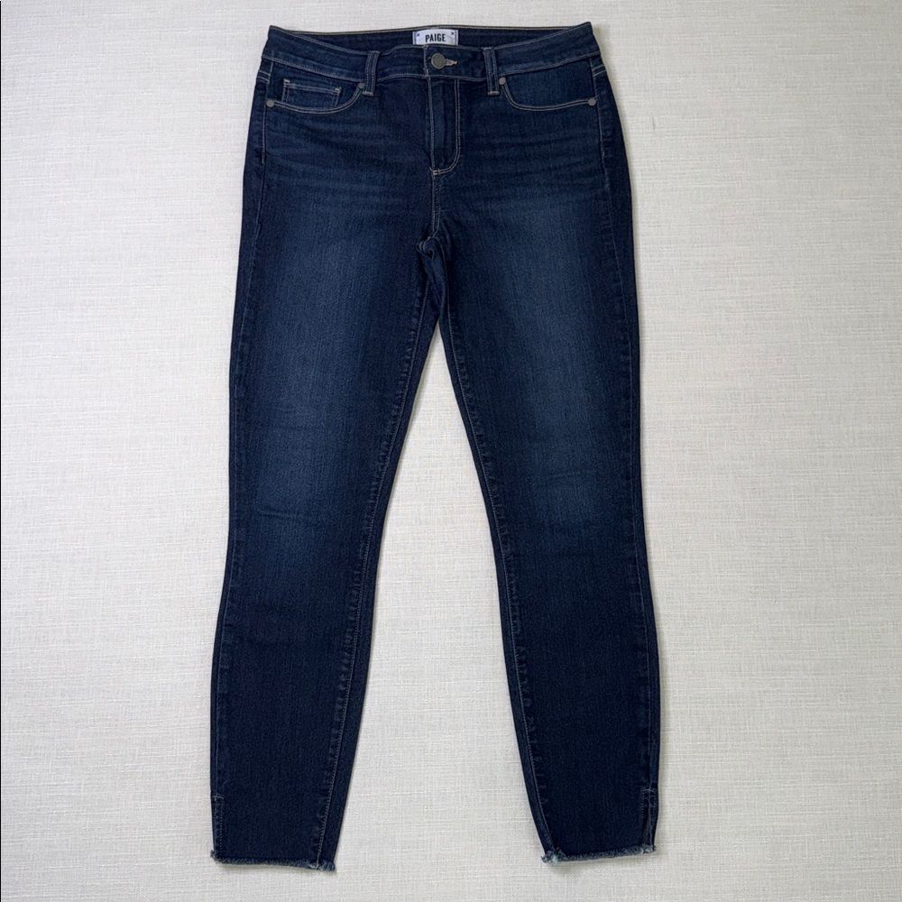 PAIGE Verdugo Ankle length Dark Indigo Women's Skinny Jeans
